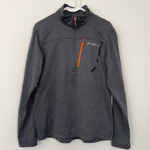 Eddie Bauer - Men’s First Ascent 1/2 zip fleece lined pullover